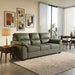 3 Seater Sofa With Padded Armrests And Triangular Leg Home Essentials