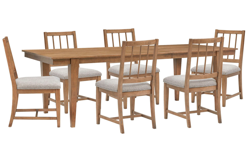 Lindon - Extendable Rectangular Dining Table Set Magnussen Furniture