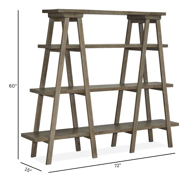 Lancaster - Bookshelf - Dove Tail Gray Magnussen Furniture