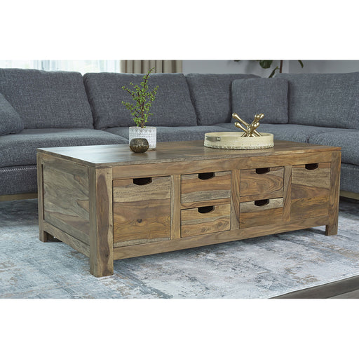 Salishan - 6 Coffee Table - Natural Furniture Max