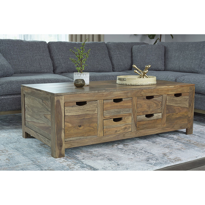 Salishan - 6 Coffee Table - Natural Furniture Max