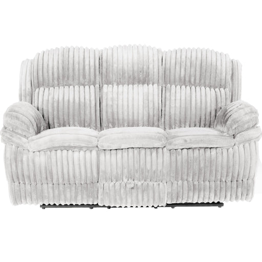 Motion Recliner Sofa With Fold-Down Table, Manual Recline, Charging Station & Cup Holders Home Essentials