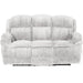 Motion Recliner Sofa With Fold-Down Table, Manual Recline, Charging Station & Cup Holders Home Essentials