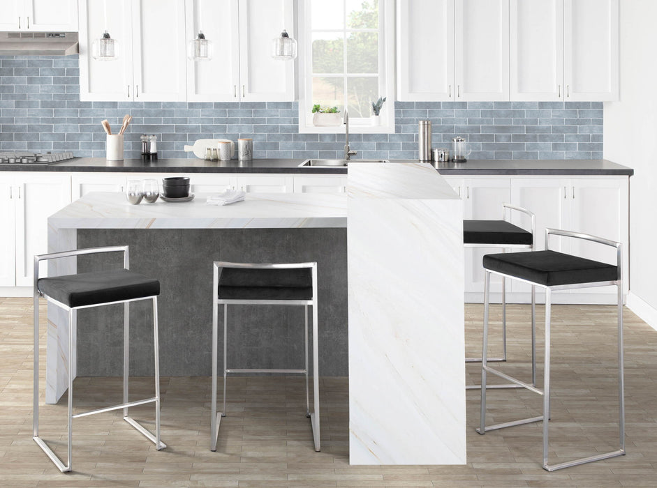 Fuji - Contemporary Stackable Design Barstool Lumi Source