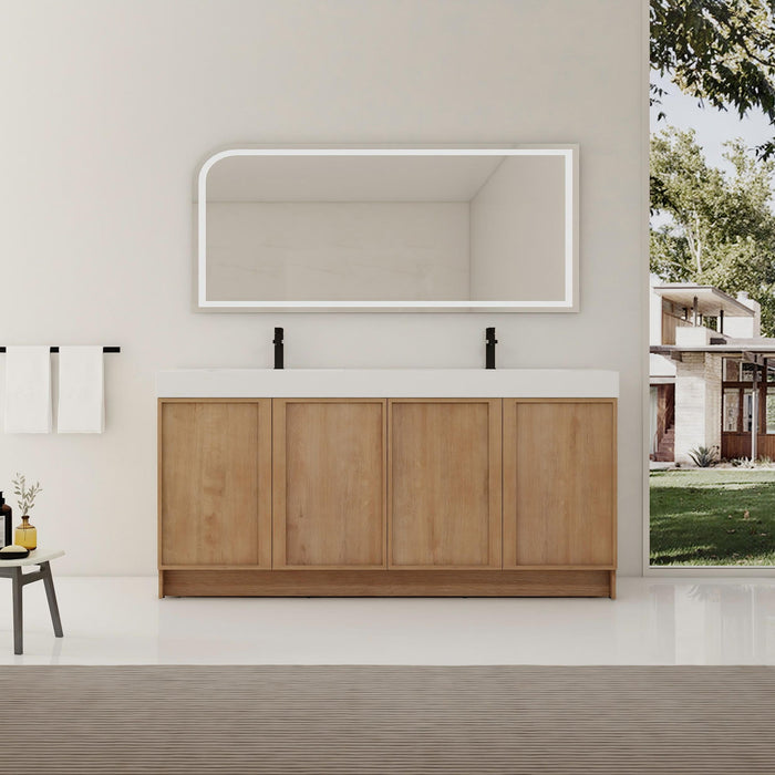 Freestanding Bathroom Vanity With Sink, Soft Close Doors Home Essentials