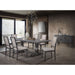 Leventis - 30" Dining Table - Weathered Gray ACME