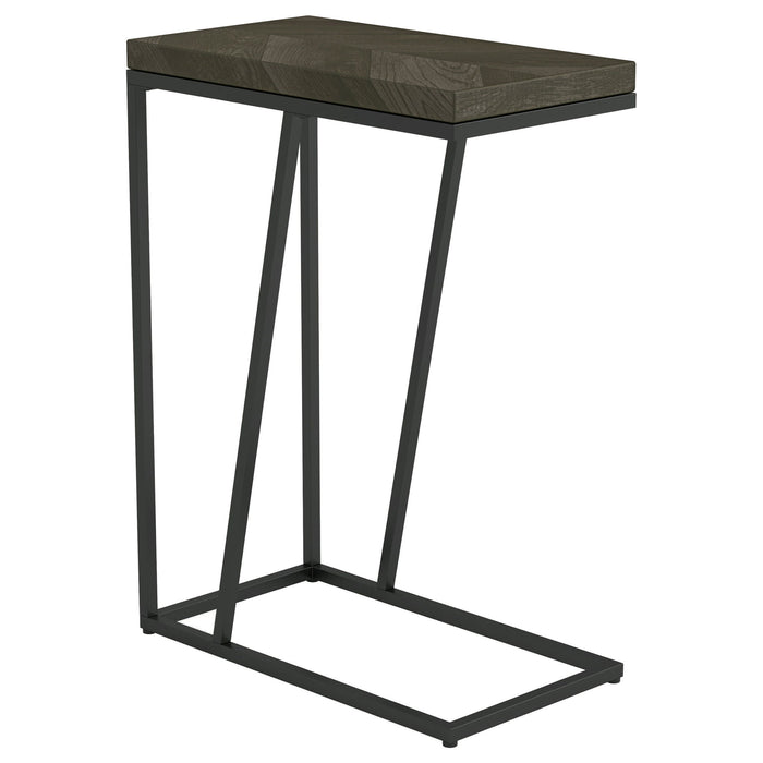 Herringbone Accent Table Furniture Max