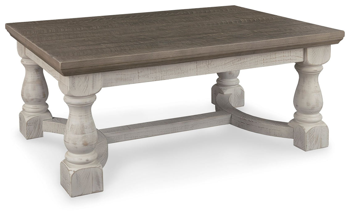 Havalance - Rectangular Cocktail Table - Gray / White Signature Design by Ashley®
