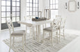 Robbinsdale - Rectangular Counter Height Dining Extension Table Set Signature Design by Ashley®