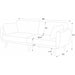 Futon Sofa Bed With Tall Legs Home Essentials