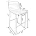 Torrence - Bar Chair (Set of 2) Furniture Max