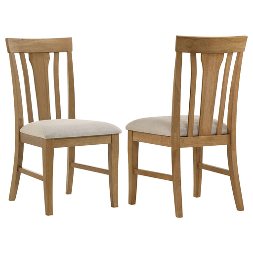 Auburn - Dining Side Chair (Set of 2) - Natural / Light Brown Furniture Max
