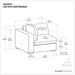 Jasmine - Left Arm Sofa Module - Gray Simpli-Home