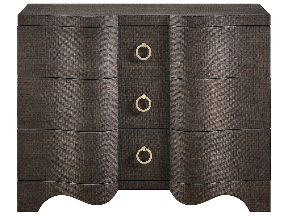 Fenwick - Embossed Chest - Dark Brown Universal Furniture