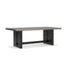 Salina Bay - Rectangular Dining Table With Umbrella Option - Black / Gray Millennium® by Ashley