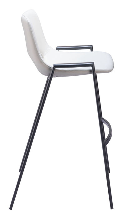 Desi - Bar Chair With Black Legs (Set of 2) Zuo Modern