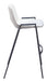 Desi - Bar Chair With Black Legs (Set of 2) Zuo Modern