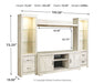 Bellaby - Entertainment Center Signature Design by Ashley®