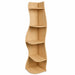 5 Tier S - Shaped Corner Shelf For Living Room Home Essentials
