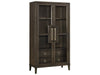 Fenwick - Display Cabinet - Dark Brown Universal Furniture