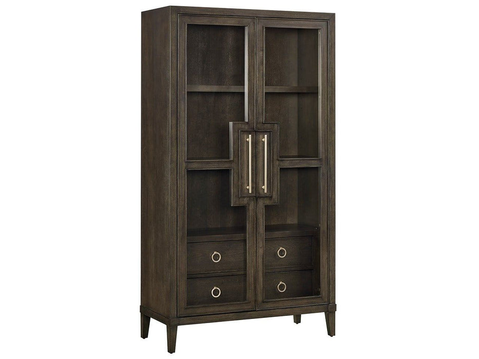 Fenwick - Display Cabinet - Dark Brown Universal Furniture