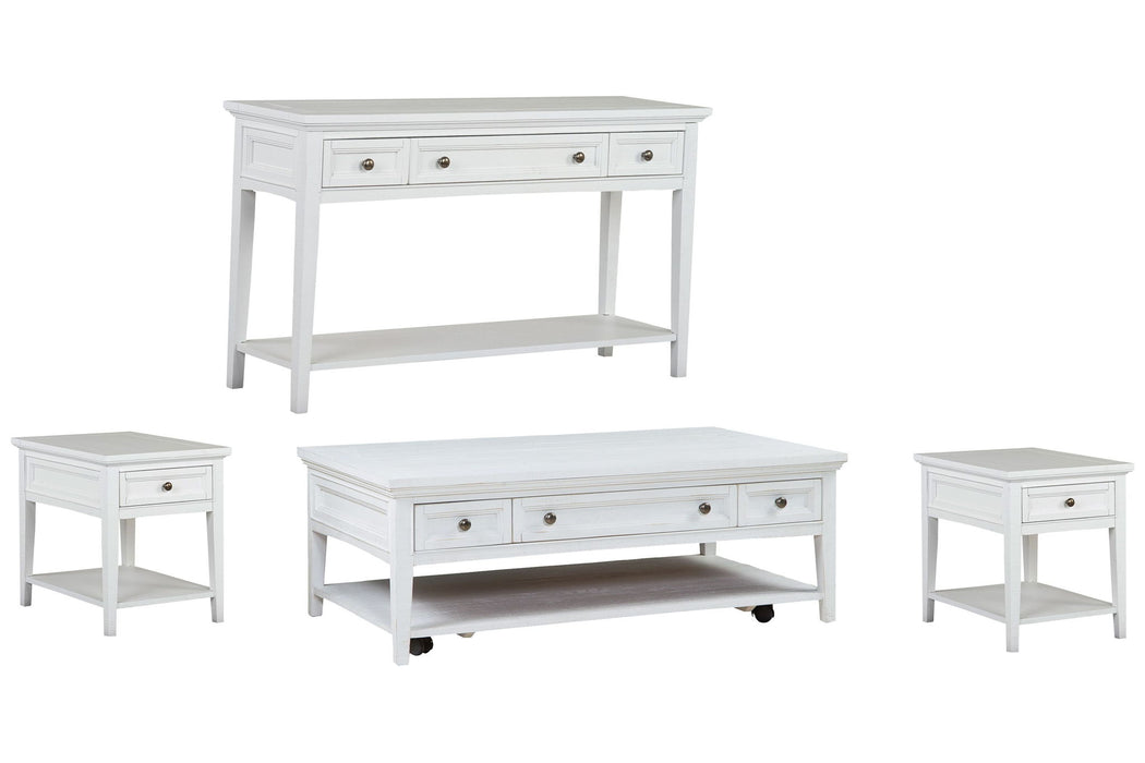 Heron Cove - Rectangular Cocktail Table Set Magnussen Furniture