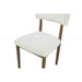 Contemporary Upholstered Dining Chairs (Set of 2) Home Essentials