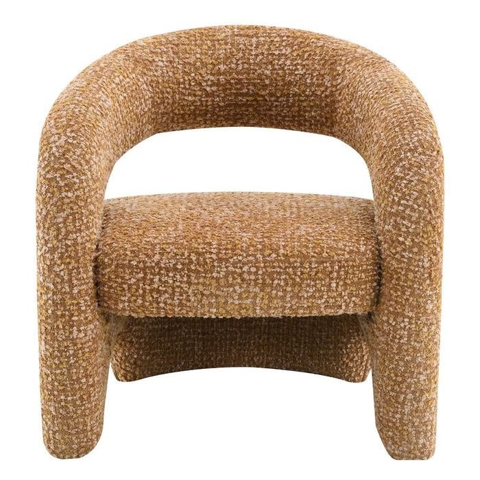Pelia - Accent Chair - Orange Tweed ACME