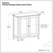 Amherst - 2 Door Storage Cabinet & Adjustable Shelving - Brown Simpli-Home