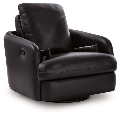 Modmax II - Swivel Glider Recliner - Black Signature Design by Ashley®