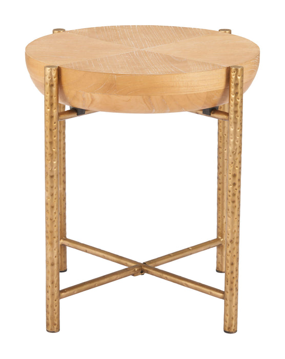 Halva - Side Table - Natural Zuo Modern