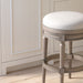 Rustic Elegance Backless Swivel Stool Home Essentials