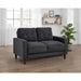 Heather - Track Arm Tufted Loveseat Furniture Max
