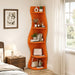 5 Tier S - Shaped Corner Shelf For Living Room Home Essentials