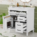 Bathroom Vanity With Sink Top, Flip Drawers, Adjustable Shelf Hearth and Haven