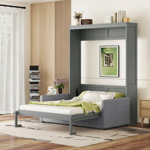 Murphy Wall Bed With Cushion DreamHaus