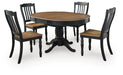 Clorazi - Extension Dining Table Set Signature Design by Ashley®