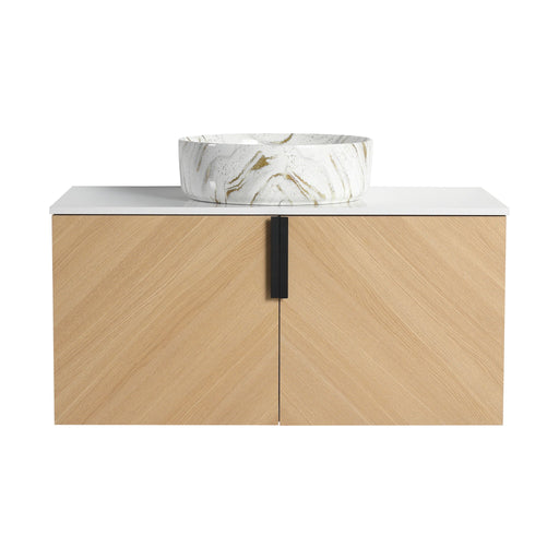 Wall Mounted Bathroom Vanity & Art Sink Home Essentials