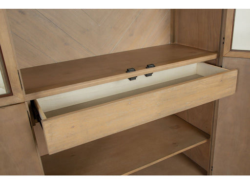Ainsley - Display Cabinet - Cerused Khaki Magnussen Furniture