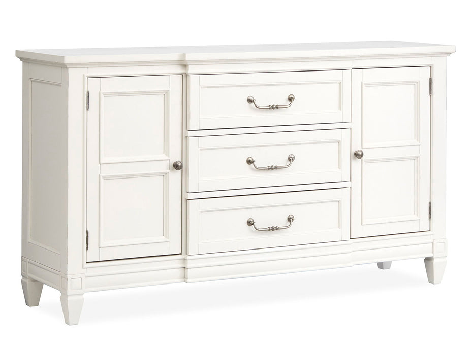 Willowbrook - Buffet - Egg Shell White Magnussen Furniture