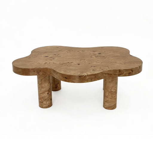 Cloud Shaped Coffee Table With 4 Round Legs Home Essentials