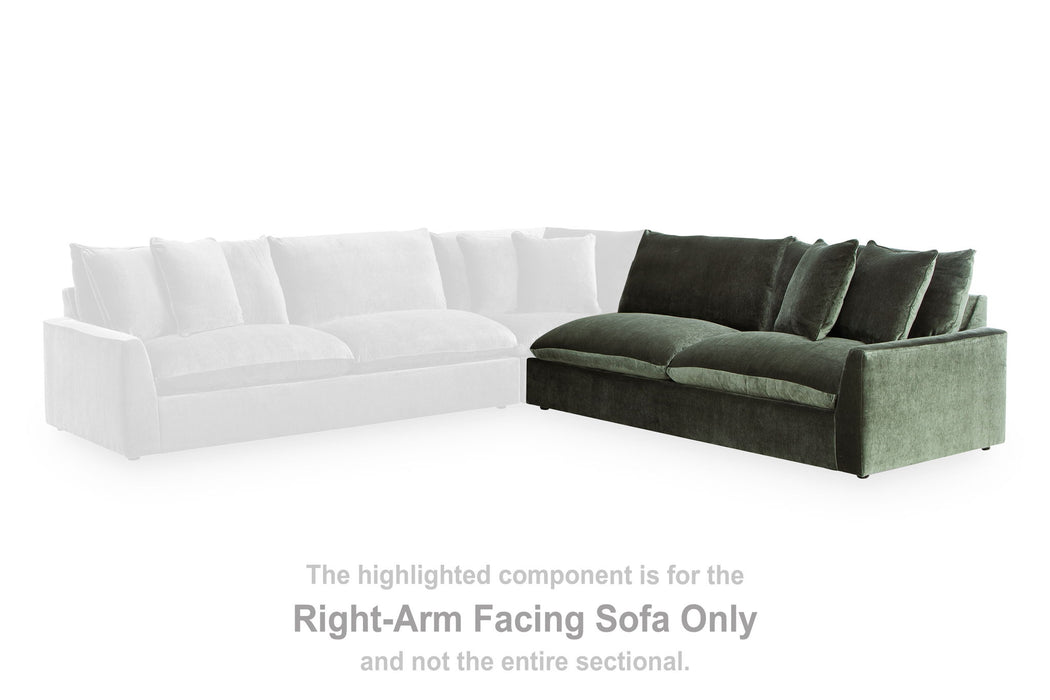 Carriage View - RAF Sofa - Jade
