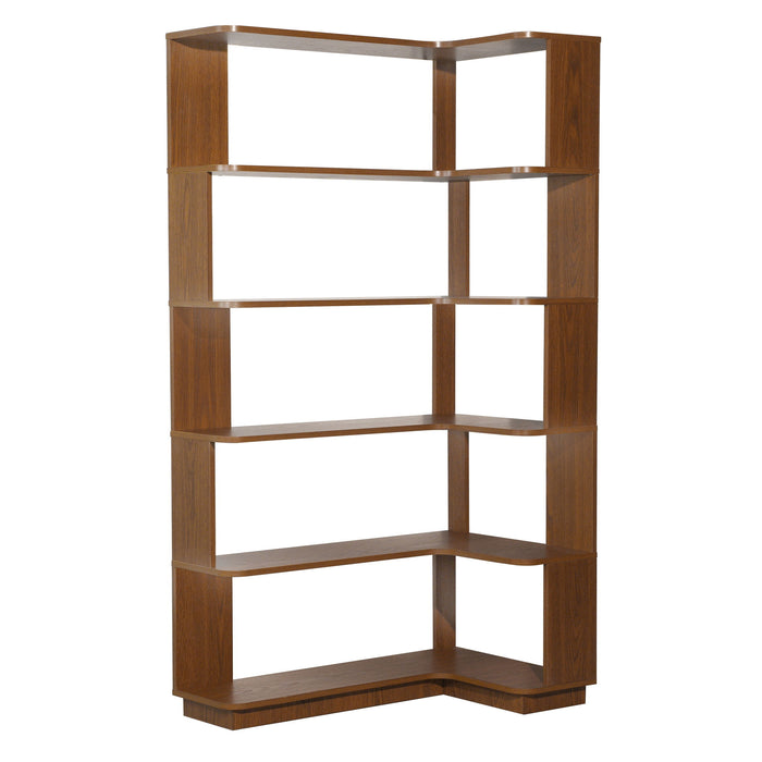 L-Shaped Design Corner Bookshelf Home Essentials