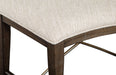 Westley Falls - Curved Bench With Upholstered Seat - Graphite Magnussen Furniture