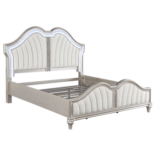 Katerina - Platform Bed With LED Light Furniture Max