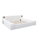 Upholstered Platform Bed Frame With Hidden Storage, Built-In Nightstands & LED Reading Lights Artistry At Home