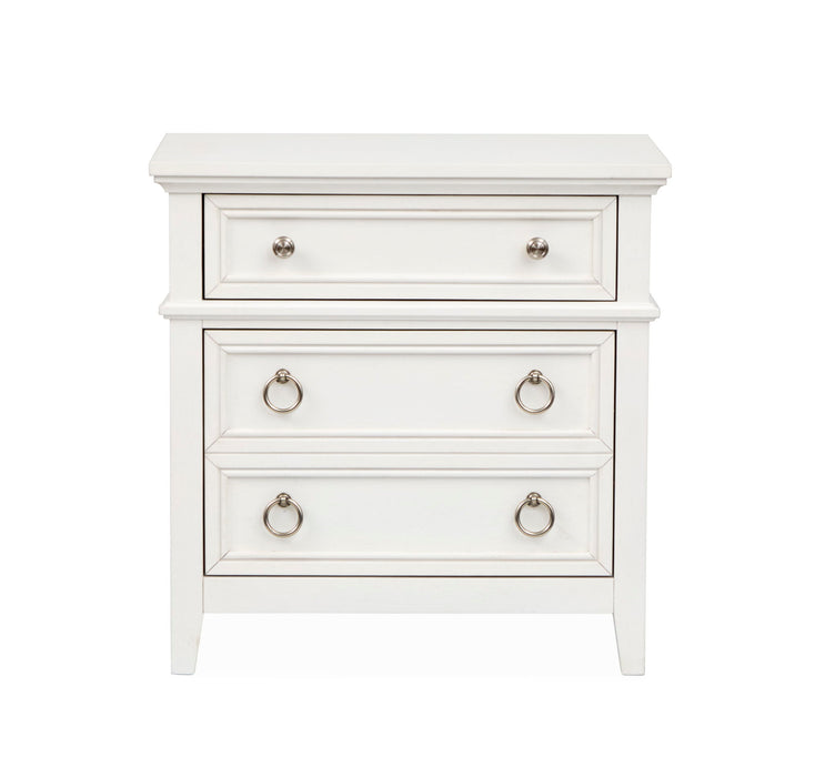 Juniper Hill - Drawer Nightstand - Whisper White Magnussen Furniture