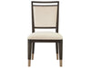 Fenwick - Side Chair - Beige / Dark Brown Universal Furniture