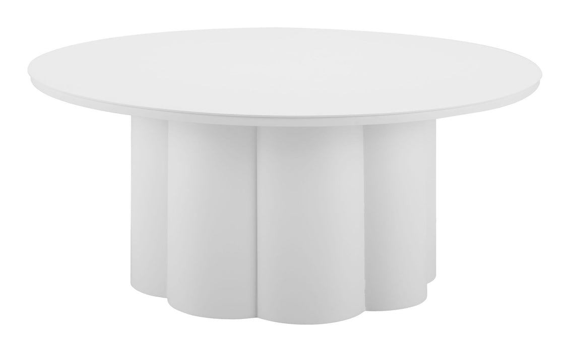Palmier - Outdoor Coffee Table - White Zuo Modern