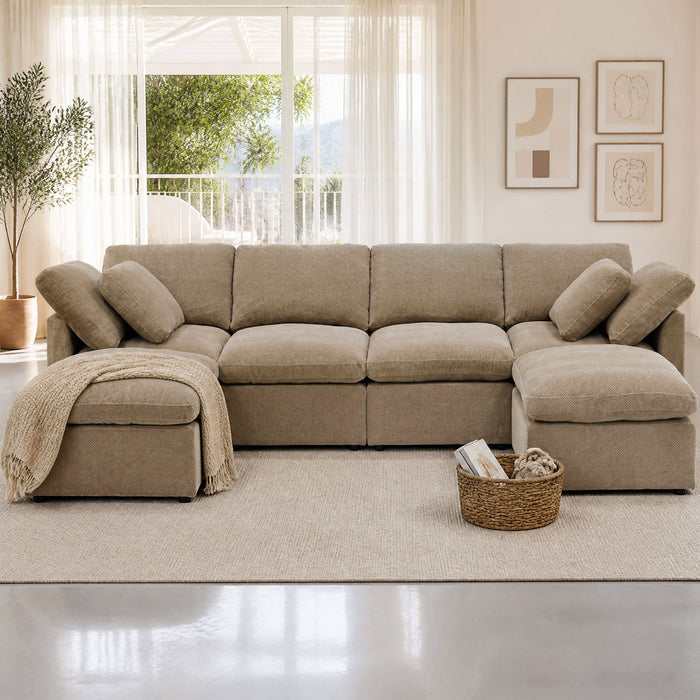 Modular Cloud Sofa, Freely Configurable Corner Home Essentials
